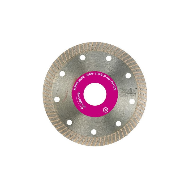 kapriolgyemant6 Kapriol gyémánt vágótárcsa - 125x22