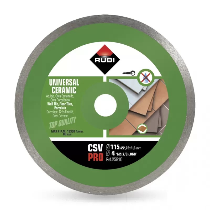 rubicsvpro115 Rubi gyémánttárcsa CSV115 Pro